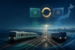 京成電鉄による新京成電鉄の完全子会社化と2022年株式交換を表す地域鉄道のイメージ